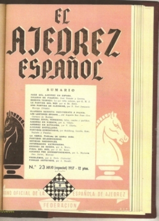 Ajedrez Espa�ol, El
